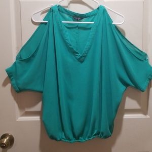 Teal Blouse